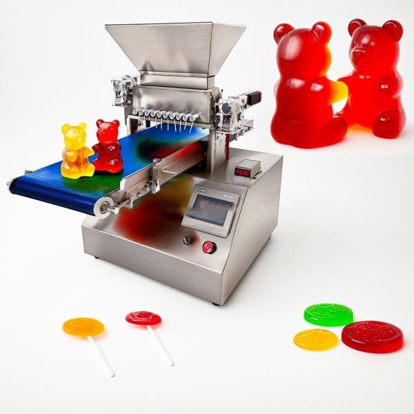 Multipurpose Semi Automatic Gummy Maker Machine Small Scale Laboratory Scale