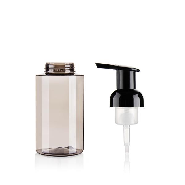 Personalização da garrafa 150ML 250ML da bomba da espuma do preto da casa com o distribuidor do sabão da espuma