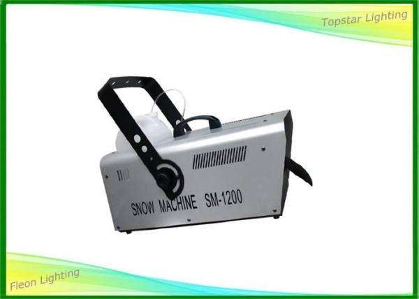 Fake Snow Flake Machine For Stage Special Effect , Industrial Snow Maker 1200w