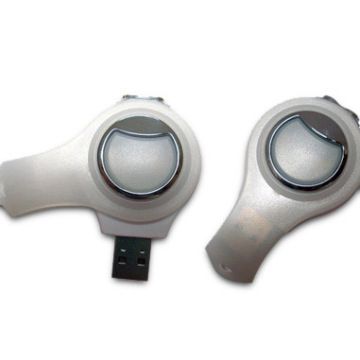 Plastic 1G 4G 16G 32G 64G Smallest USB Flash Drive with customized programming AT-054