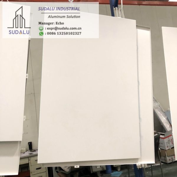 SUDALU Various Sizes Aluminum Solid Panel for Facda cladding Exterior Decoration Metal Panel