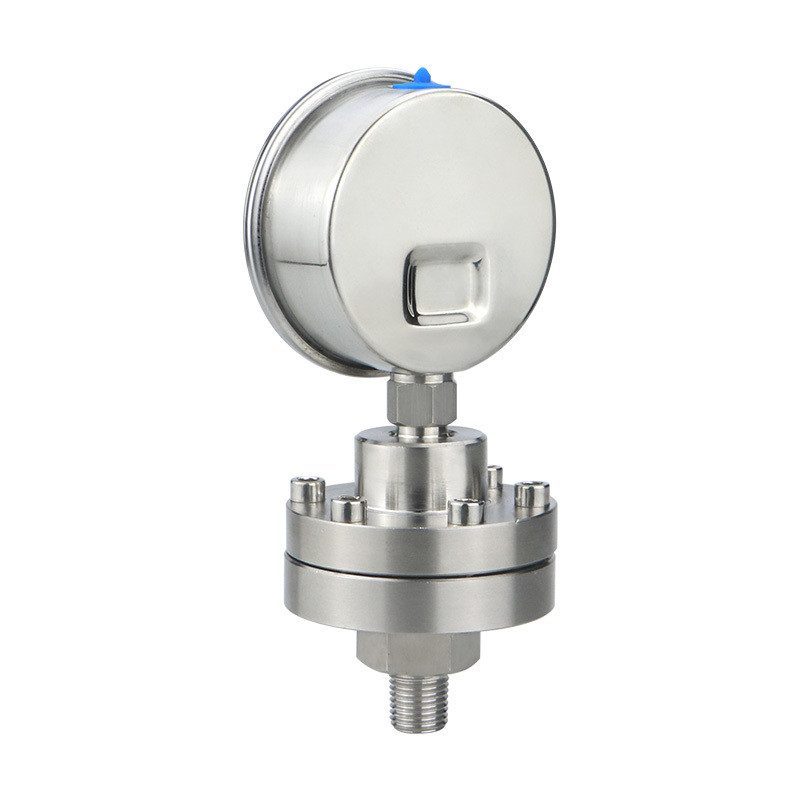 2.5 Precision Pressure Gauge with ZG1/4 Threaded Connection Diaphragm Seal Manometer