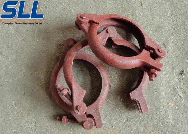General and durable snap ring for pipe tight connection concrete spraying equipment parts
