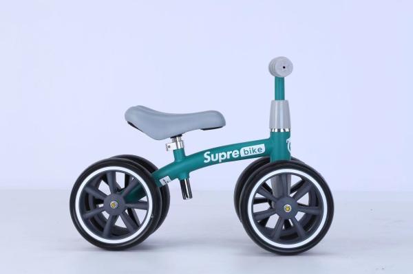 High Carbon Steel Unisex Balance Training Bike 4 Wheel Balance Bike For Kids