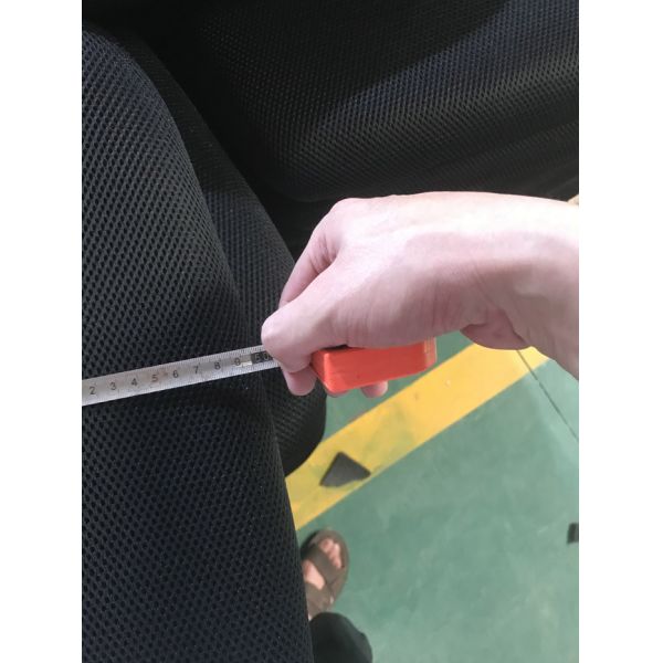 Modern High Back Mesh Desk Chair , Chrome Foot Clerk Computer Revolving Chair