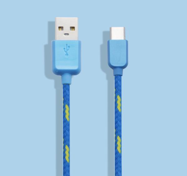New Products Nylon Woven Mobile Smart Phone Accessories Micro Type-C Fast Charging Data