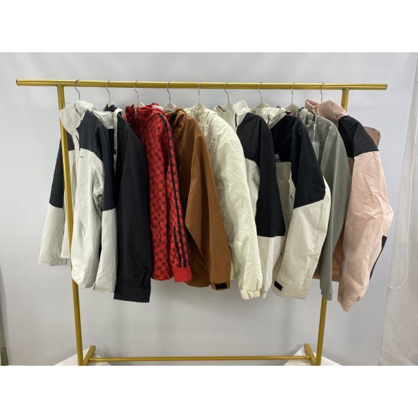 Unisex Second Hand Chine Jacket Mixed Loose Fashionable Slim Second Hand Clothing