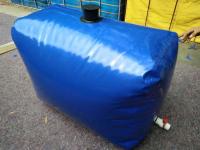 2000 litros Tanque de água de lonas PVC dobrável Grande capacidade Tanque de água de forma quadrada