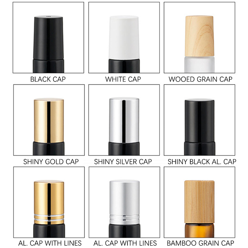 Roll On Ball Closure Clear Glass Beauty Bottle Offering Essential Oil Compatibility And Dispensing Suitable For Cosmetic Packaging