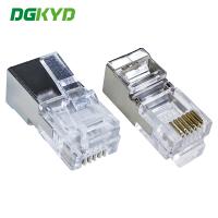 RJ11 tête de cristal 6P6C catégorie 5e RJ11 prise Ethernet DGKYDRJ111166F1A1Y1W041