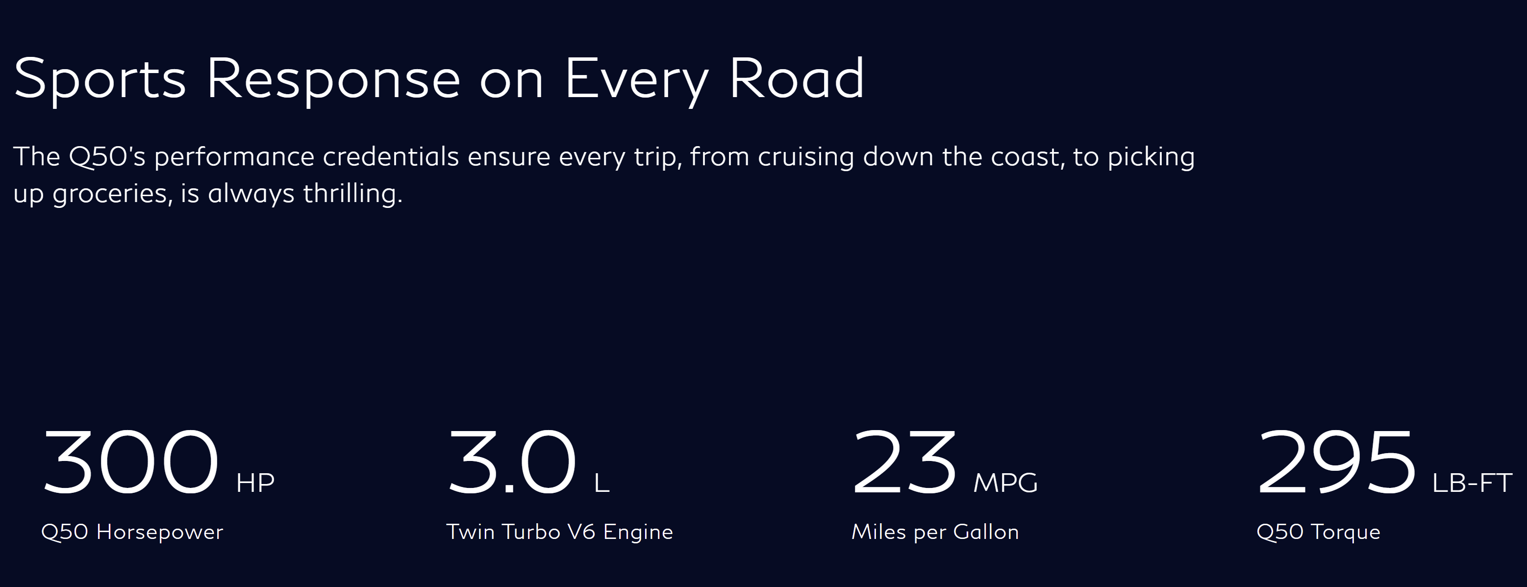 мощный 5-местный электромобиль Infiniti Q50 Автомобиль с двигателем 3.0L