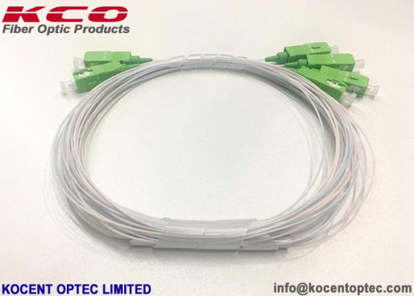 900um 0.9mm Fiber Optic Plc Splitter , Optical Beam Splitter 2*4 Connector Durable