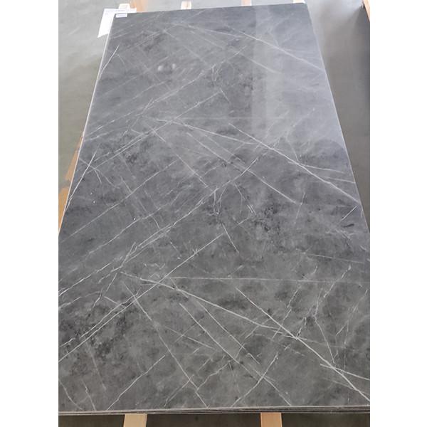 Hoja de mármol UV 4*8 para decoración de paredes y techos interiores 25 años de vida útil Muy duradera