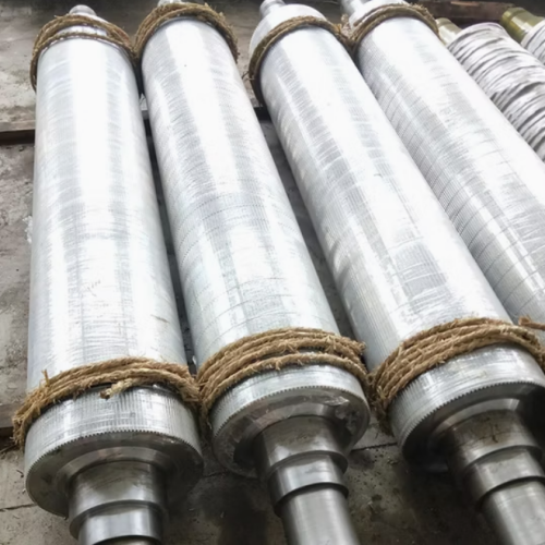 Peripheral Heating Corrugator Roll HRC58 Hardness Industrial Rollers For Sale