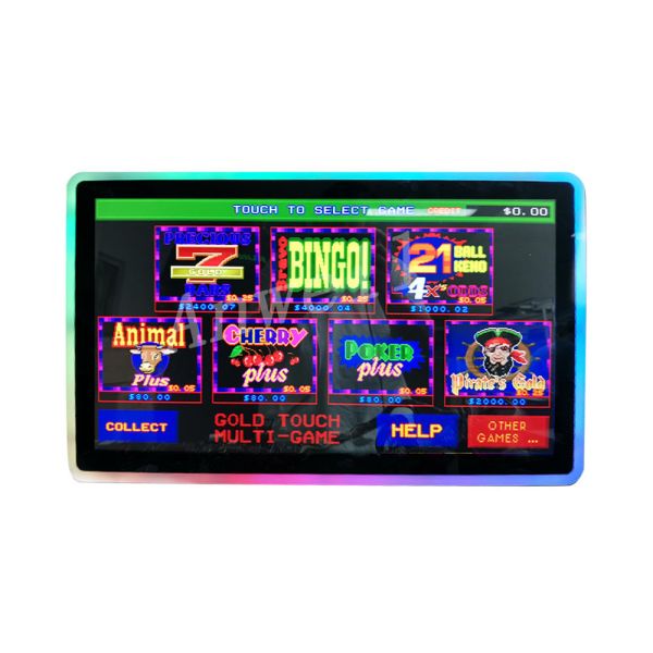 Gold Touch Fox340s Version PCB Game Board 110v/220v Green Arcadesd Pcb