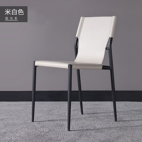 кожаный обедать рамки металла 150kg предводительствует железный каркас углерода высоты места 16 дюймов обедая стул