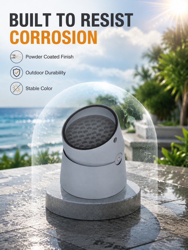 IP65 Exterior LED Tree Lights Tall Elevated LED Inground Uplight Multi Size Surface Mounted