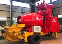 nueva gama ancha resistente móvil del trabajo de la bomba concreta de 8Mpa 62kw