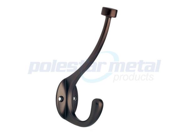 Garagem o óleo dobro do gancho da veste do hardware porta 5-7/8 decorativo” friccionou o bronze