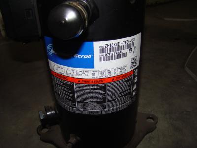 Modelo ZF25KQE-TFD-551 do compressor do rolo de Copeland ZF para a sala fria
