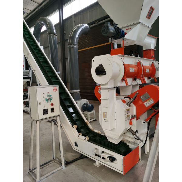 2mm Belt Type Animal Poultry Pellet Feed Plant 2.5t/H
