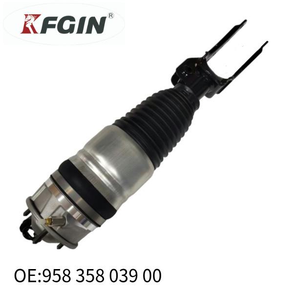 95835803900 Absorbeur de choc avant gauche Porsche Cayenne 17 pour suspension pneumatique