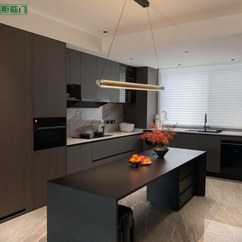 Fireproof Aluminum Kitchen Cabinet Formaldehyde Free Easy Assemble