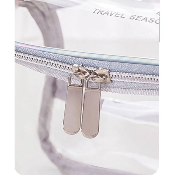 TPU Transparent Makeup Pouch Group Female Clear Plastic Makeup Bag Fitness