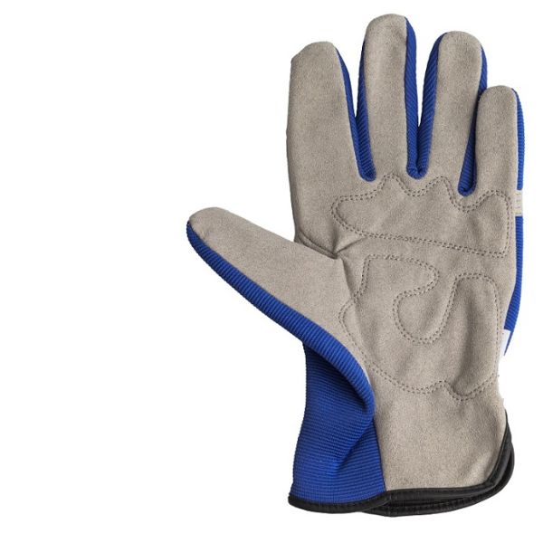 Мотоцикл управляя перчатками безопасности разделенной кожи коровы