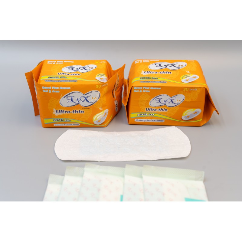 Dermatologically Tested Natural Cotton Pantiliners 30padsbag Soft Breathable Skinfriendly Protection for Sensitive Skin