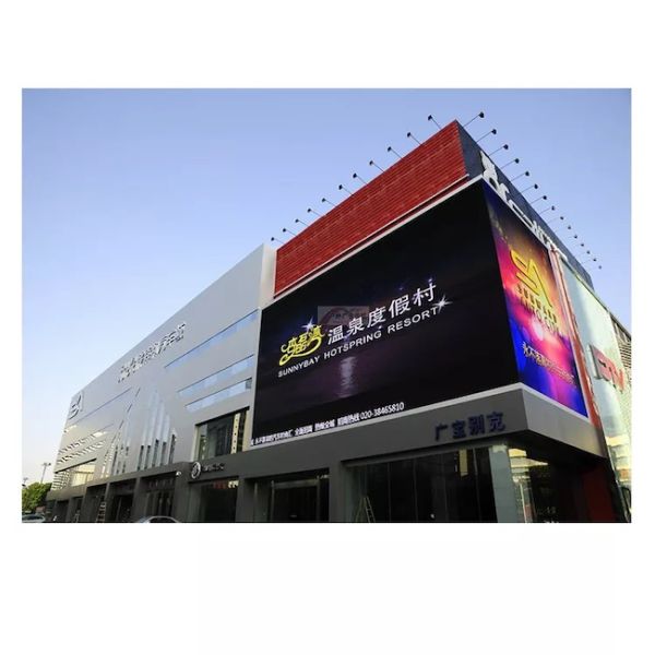 Fixed P6mm Advertising Outdoor Full Color LED Screen HD LED Video Wall