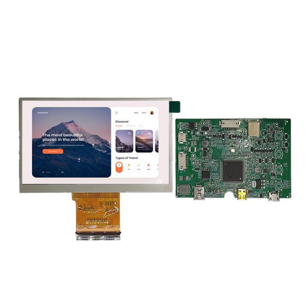 4.3 дюймовый LCD дисплейный модуль с платой HDMI, 1920x1080, 1000nits, интерфейс Lvds