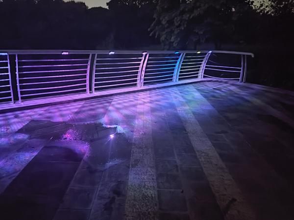 耐久性のある LED ガーデンライト 150g 電池容量 3.7V / 51200MAH のリチウム電池