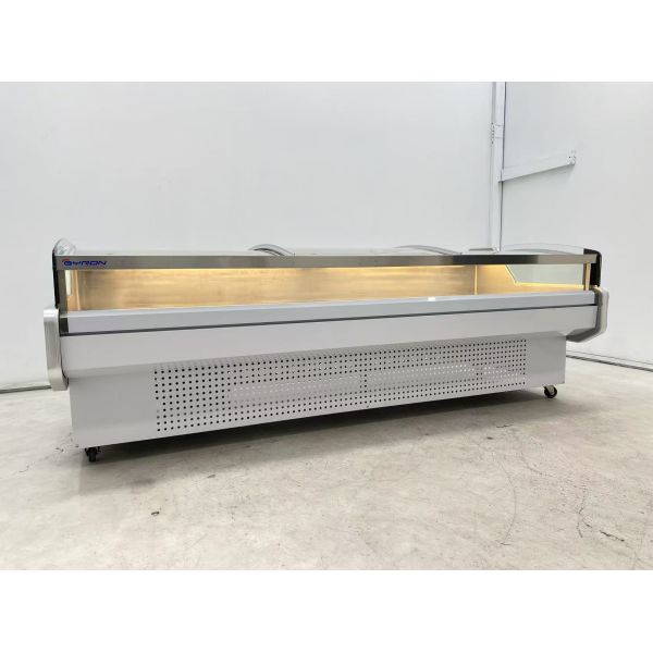 Customizable Meat Display Cooler Lighting Adjustable Meat Display Refrigerator