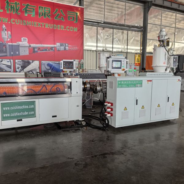 Automatic PE Carbon Spiral Conduit Pipe Extruder HDPE Plastic Spiral Tube Manufacturing Machine