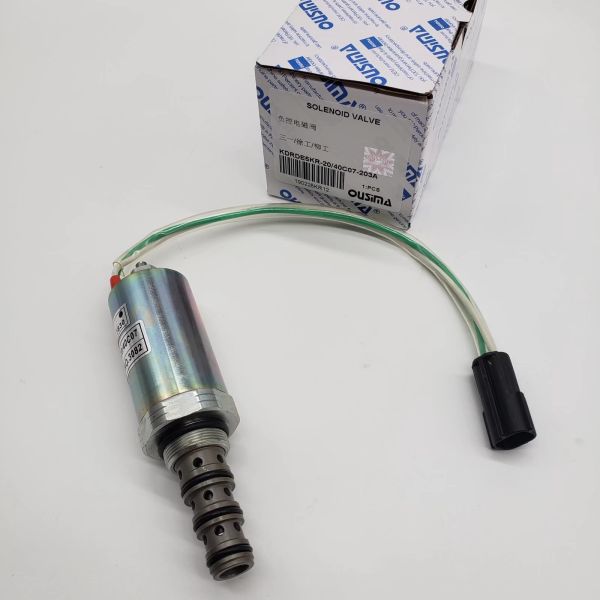 SANY XCMG Solenoid Valve For Hydraulic Pump KDRDE5KR-40C07-203A