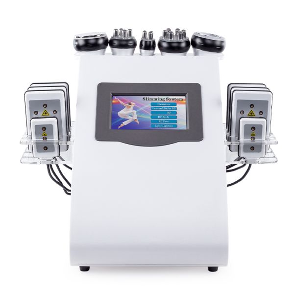 6 In 1 Cavitation RF Vacuum Slimming Beauty Machine