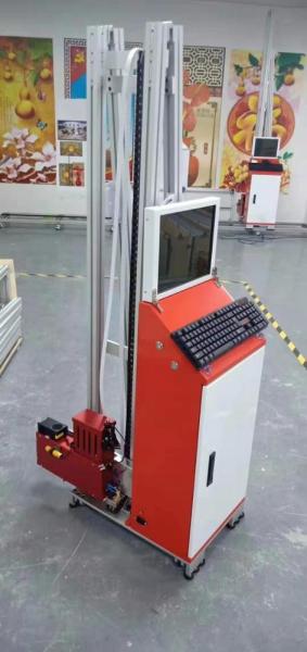 Automatic 3d Vertical Wall Printer Direct To Wall Painting Machine