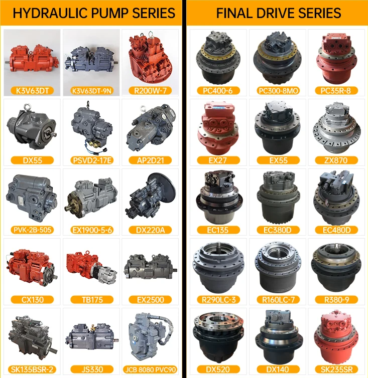 Excavator Parts Hitachi ZX200 ZX200-3 ZX650 ZX670 ZX870 ZX850 9233692 9261222 9251681 9219274 Travel Motor Final Drive