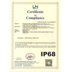 Shenzhen DYscan Technology Co., Ltd Сертификации