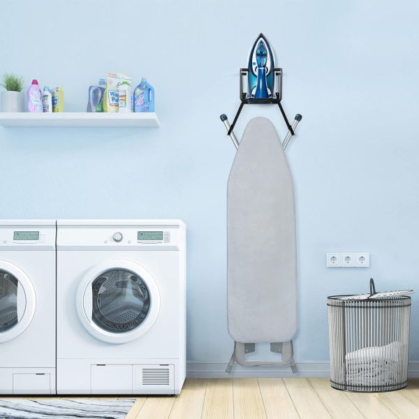 Большая корзина для хранения Металлический стальной стенной монтаж Пластинка для глазки Организатор с порошковым покрытием