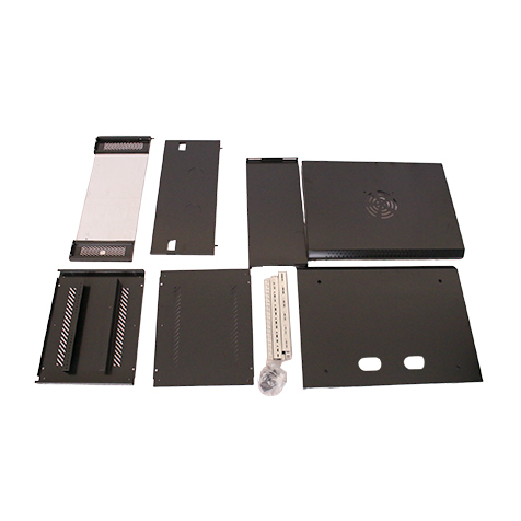 6U Wall Mounted Data Center Server Cabinet with Cooling Fan and Two Locking Keys