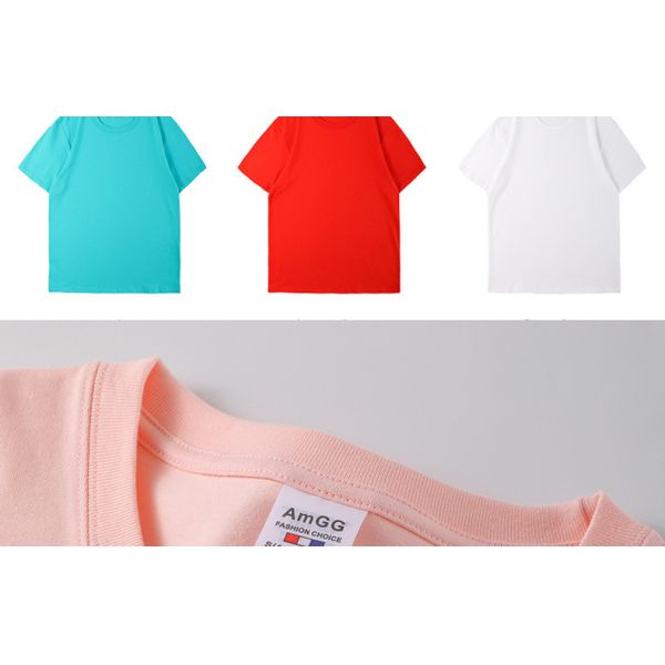 230GSM Standard 100% Cotton Solid Men T Shirt Customize Print Men Tshirt O-Neck Cotton Basic Men T-Shirt Short Sleeve Tee Shirt