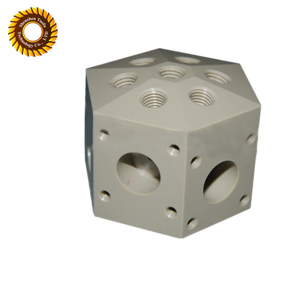 Materia que imprime las piezas trabajadas a máquina de nylon de la colada en cámara de vacío ISO9001 del prototipo