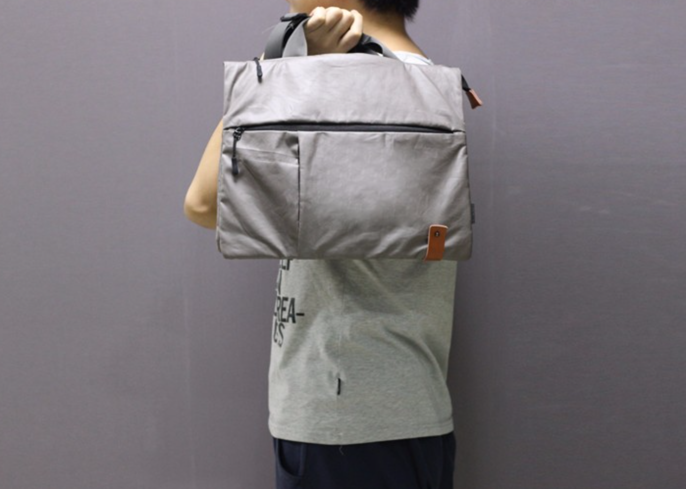 A luva do portátil do computador da lona do algodão ensaca a grande capacidade 150T