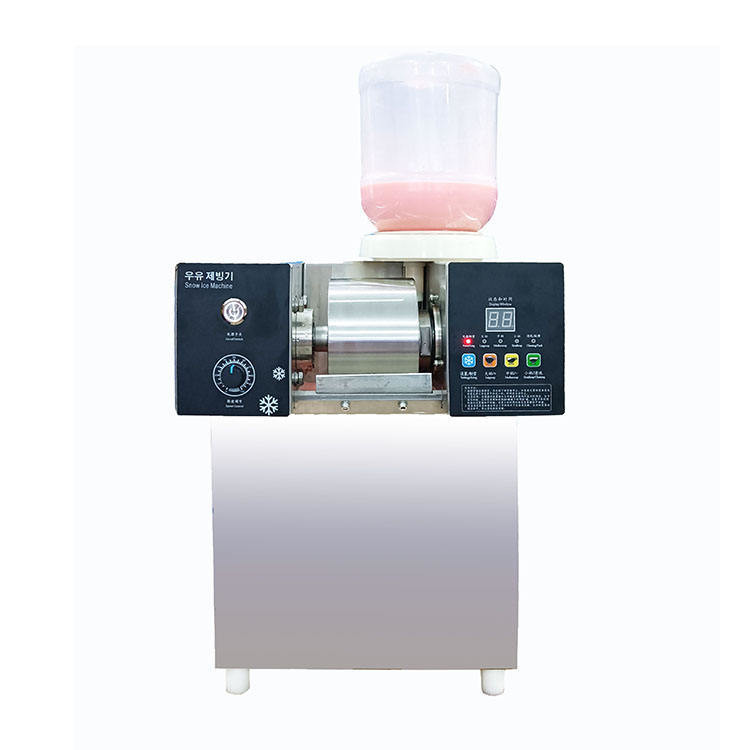 Automation Desktop Bingsu Machine Speed Adjustable Restaurant Commercial Snow Flake Ice Machine
