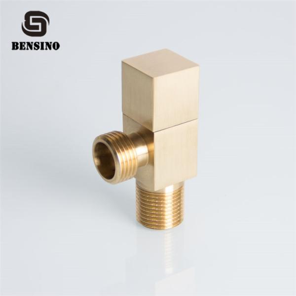 No Leakage 1/2 Inch 0.8Mpa 15N.M Brass Stop Valve