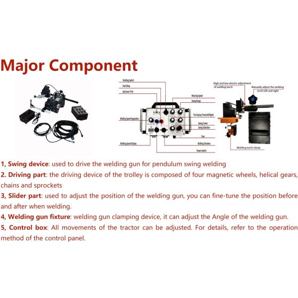 Четырехколесные машины MIG для сварки орбитальных труб из нержавеющей стали и углеродистой стали