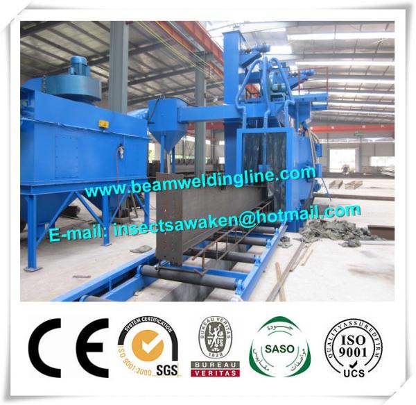Roller Conveyor H Beam Shot Blasting Machine For Cleaning Rust