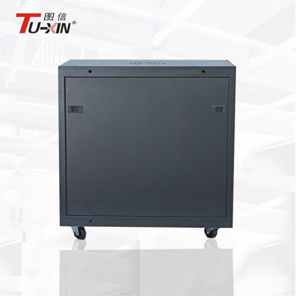 IP20 Protection Wall Mount Data Rack19 Inch 12u With Castors Anti - Vibration
